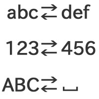 任意の文字を変換